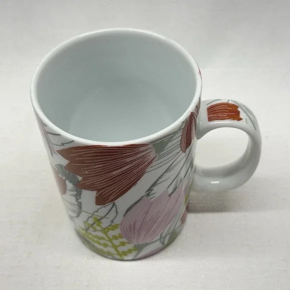 World Market Floral 3 Pc Tea Strainer Cup With Lid - Picture 3 of 5